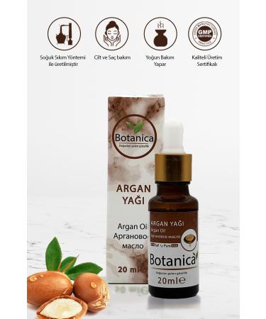 botanica Argan Oil - Argan Oil - (Hair - Beard Care) Body Care Oil 20 ml