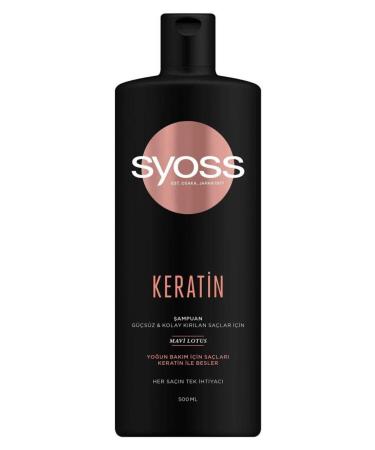 Syoss Keratin Perfection Shampoo 500 ml 3-pack - Buy Online on GoSupps.com
