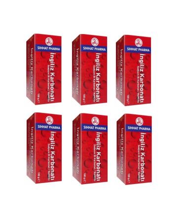 S hhat Pharma English Baking Soda 100 Gr (6 Pieces)