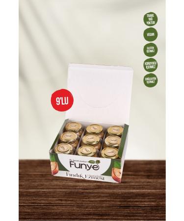 FUNYE Hazelnut Paste - (300 GR) X 9 Pieces