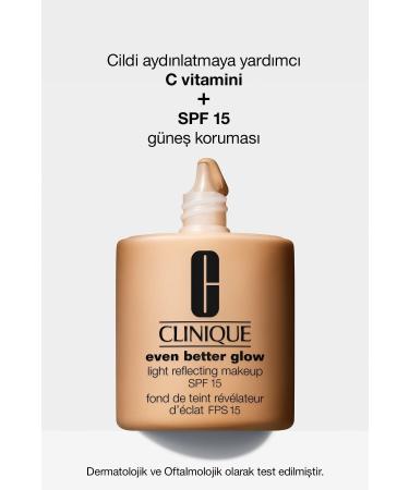 Clinique CN 52 NEUTRAL - INTENSE COLOR AND P GMENTED EVEN BETTER GLOW MAKEUP SPF 15 FOUNDATION PSSN2791 - Buy Online on GoSupps.com