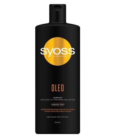 Syoss Oleo Deep Care Shampoo 500 ml X 3 Pieces - Buy Online on GoSupps.com