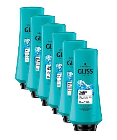 Gliss Million Gloss Intense Shine Conditioner 360 ml 6-pack