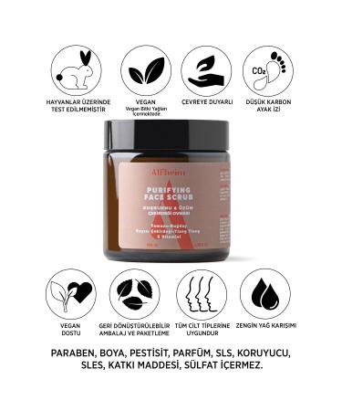 Alfheim Purifying Face Scrub / Purifying Face Scrub / Cell Regenerator / Anti-Acne / 100 ml