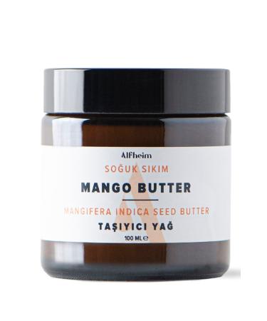 Alfheim Mango Butter/ Mango Oil/ Aromatherapy/ Carrier Oil/ 100 Ml - Buy Online on GoSupps.com