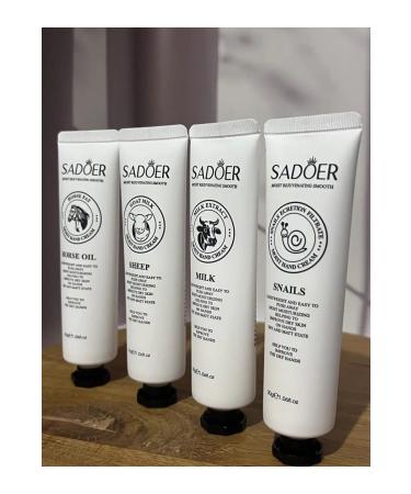 SADOER Milk Series Moisturizing and Rejuvenating Cream Package | 5 Pieces 30 gr - Buy Online on GoSupps.com