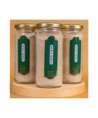 bora bora White Black Pepper Powder | Glass Bottle | 120gr
