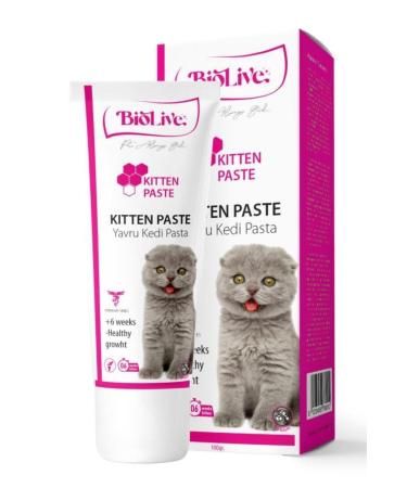 Biolive Malt+multivitamin Paste for Kittens 100gr - Buy Online on GoSupps.com