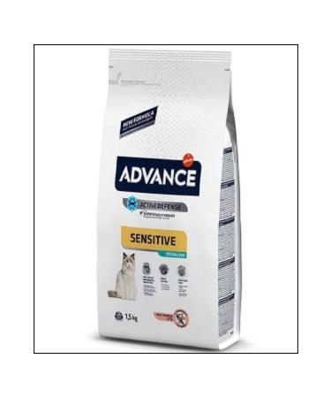 Advance Sensitive Sterilized Cat Food with Salmon 1.5 Kg