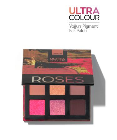 Avon Ultra Color Eyeshadow Palette - Roses