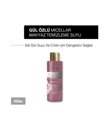 Dermokil Rose Extract Pore Tightening Micellar Makeup Cleansing Water 400 ml 8697916011194 - Buy Online on GoSupps.com