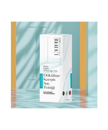 Laurore Organic Skin Biotin Caffeine Horsetail Extract Anti-Loss Hair Tonic 200ml. - Buy Online on GoSupps.com