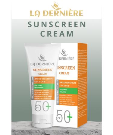 La Derniere High Protection SPF 50 Sun Cream for Sensitive and Dry Skin
