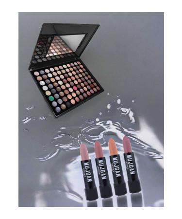 Roesia Rose Cosmetics Roesia 88 Eyeshadow Palette and 3 Pencil Lipsticks - Buy Online on GoSupps.com