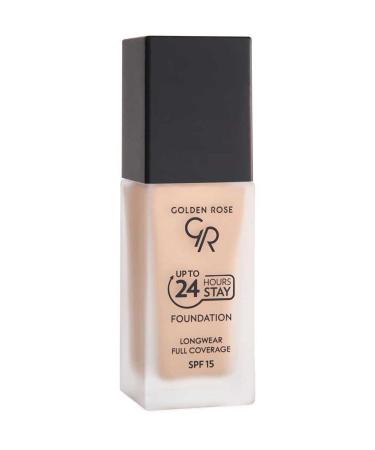 Golden Rose UP TO 24 HOURS STAY LONG TERM PERMANENT FOUNDATION 02 STANDARD DKHAIR961