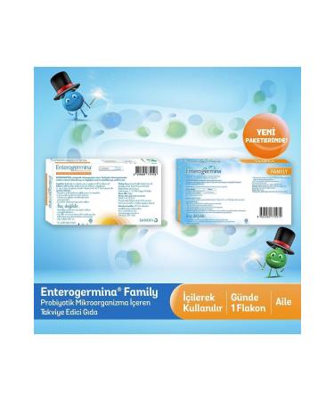Enterogermina Family Probiotic 20 Vials - Buy Online on GoSupps.com