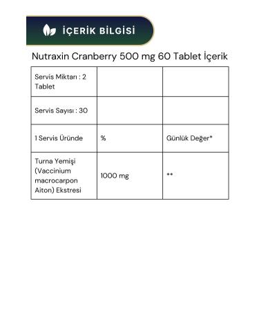 Nutraxin Cranberry 500 mg 60 Tablets & Beauty Gold Collagen 30 Tablets - Buy Online on GoSupps.com