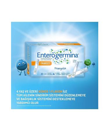 Enterogermina Family Probiotic 20 Vials - Buy Online on GoSupps.com
