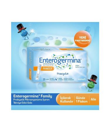 Enterogermina Family Probiotic 20 Vials - Buy Online on GoSupps.com