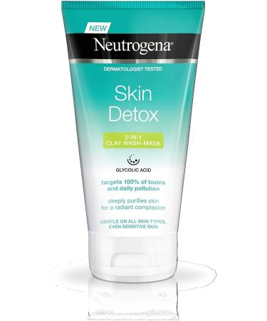Neutrogena Skin Detox Purifying - Nourishing Clay Mask -150 ml- CYT974646413131999682258522255222