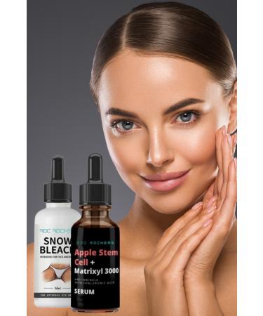 roc rochers Snow Bleach Skin and Full Body Brightening Serum & Apple Stem Cell Serum with Matrixyl 3000 - Buy Online on GoSupps.com