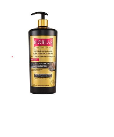 Bioblas Black-Black Garlic Shampoo 1000ml SET.MBA.132
