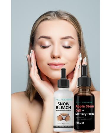 roc rochers Snow Bleach Skin and Full Body Brightening Serum & Apple Stem Cell Serum with Matrixyl 3000 - Buy Online on GoSupps.com