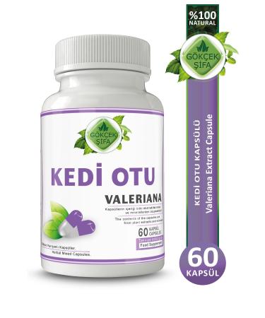Gokcek Healing Cat Herb Capsule (VALERIANA CAPSULE)