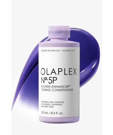 Olaplex No. 5p Blonde Enhancer Toning Conditioner - Color Protecting & Bond Strengthening Purple Hair Care Cream