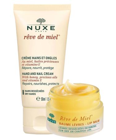 Nuxe Creme Mains Hand Cream 50 ml + Reve de Miel Lip Cream 15 g Set 1212000000010