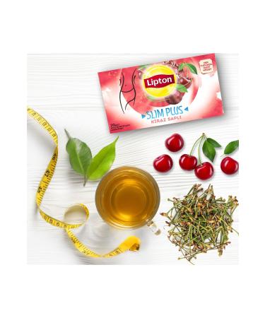 Lipton Slim Plus Cherry Stalk 20 x 3 pieces - Buy Online on GoSupps.com