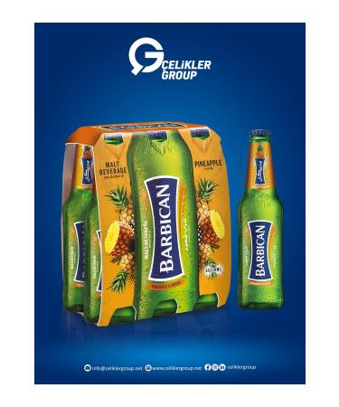 BARBICAN Pineapple Malt Drink - Buy Online on GoSupps.com