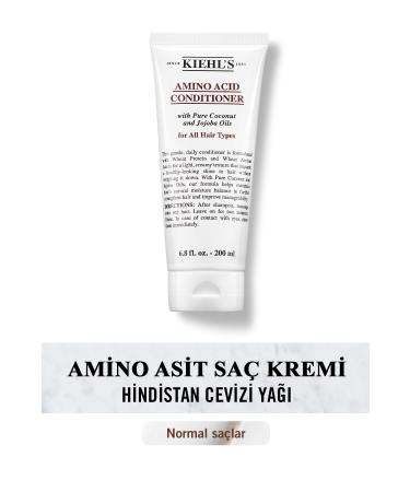 Kiehl's Amino Acid Conditioner with Coconut Oil for Normal Hair 200 ml