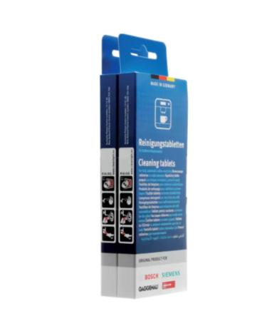 Cleaning Tablets for Bosch Coffee Machines 20 Piece Economical Package - Buy Online on GoSupps.com