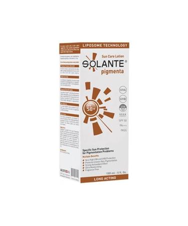 Solante Pigmenta Spf50+ Sunscreen Lotion 150ml | Anti-Spot Care