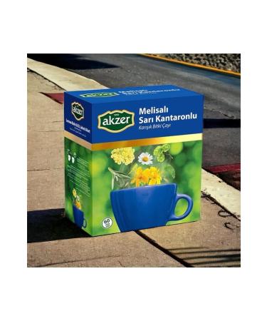 Akzer Lemon Balm Herbal Tea with St. John's Wort