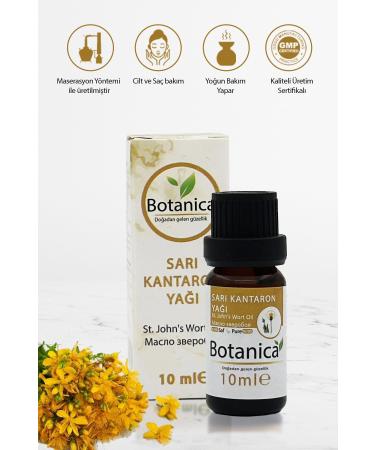 botanica St. John's Wort Oil - Hypericum Perforatum - ( Youthful Skin Appearance ) Hair Nourishing St. John's Wort Oil 10 Ml