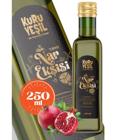 Dry Green Pomegranate Sour - Pomegranate Sour - Natural Without Additives - 250ml