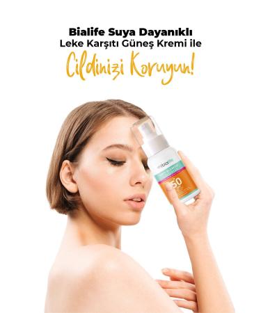 bialife Water Resistant Anti-Stain Sunscreen SPF 50+ - Bialife - Buy Online on GoSupps.com