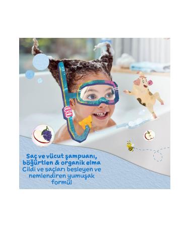 Childs Farm Blackberry and Organic Apple Children's Hair and Body Shampoo 500ml - Buy Online on GoSupps.com