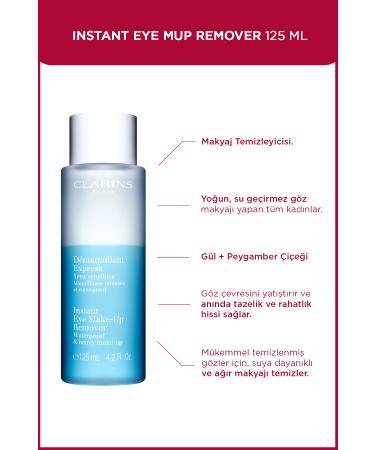 Clarins Instant Eye Make-up Remover 125 ml Eye Make-up Remover