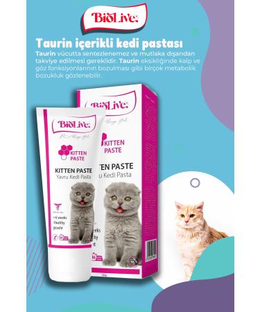 Biolive Malt+multivitamin Paste for Kittens 100gr