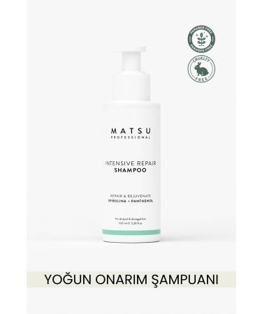 MATSU Intensive Repair Damaged Hair Intensive Care Shampoo 100 Ml Travel Size