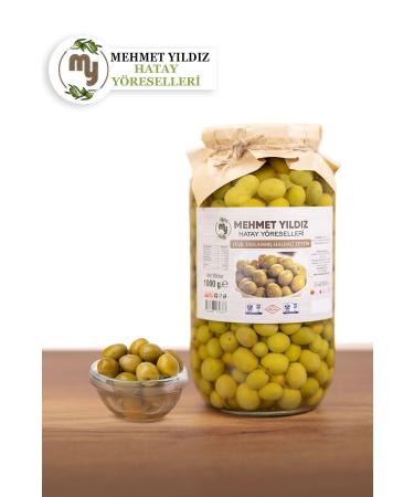 MY Green Sweetened Halhali Olives 1000g
