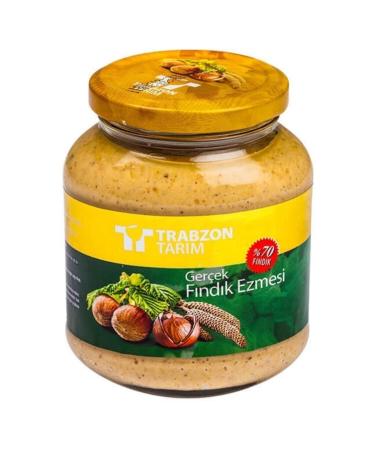 TRABZON TARIM Real Hazelnut Paste p Hazelnut 300 gr *3 Pieces