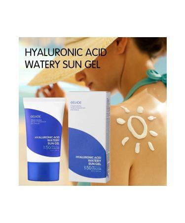 EELHOE Hyaluronic Acid Moisturizing Ultraviolet Rays Resistant Sunscreen Gel 50 ml