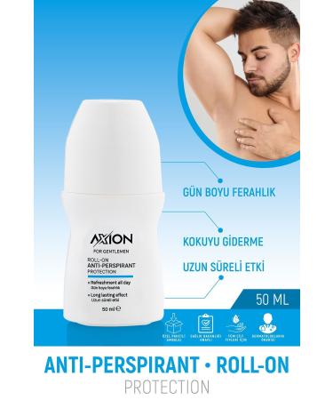 AXION ROLL-ON FOR MEN ANTI-PERSPIRANT 50 ML