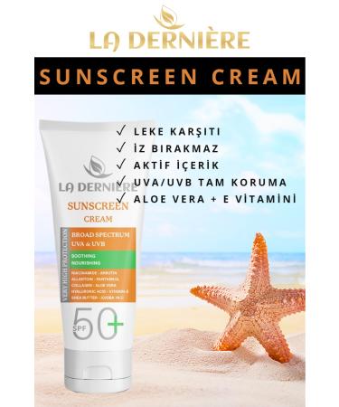 La Derniere High Protection SPF 50 Sun Cream for Sensitive and Dry Skin - Buy Online on GoSupps.com
