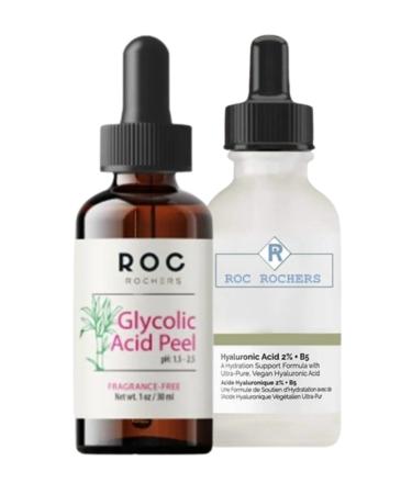 roc rochers Glycolic Acid Serum & Hyaluronic Acid Serum 2 in 1
