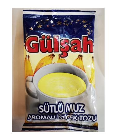 Gulsah Milk Banana Flavored Drink Powder 250 gr X 3 Pieces
